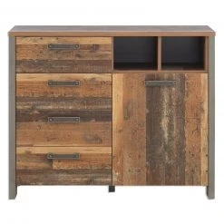 Kommode - Old Wood Vintage - 1 Tür - 107 cm breit -Esszimmer Verkaufsgeschäft 1023007200 03 1600Wx1600H