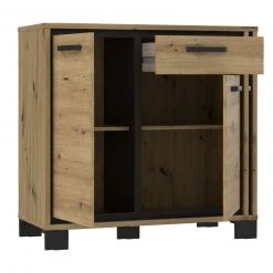 Kommode - Artisan Eiche-Schwarzeiche - 91 cm 8 Kommode - Artisan Eiche-Schwarzeiche - 91 cm -Esszimmer Verkaufsgeschäft 1023007300 03 1600Wx1600H