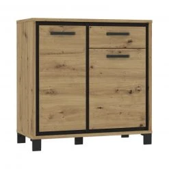 Kommode - Artisan Eiche-Schwarzeiche - 91 cm 9 Kommode - Artisan Eiche-Schwarzeiche - 91 cm -Esszimmer Verkaufsgeschäft 1023007300 04 1600Wx1600H