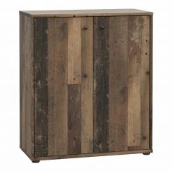 Kommode - Old Wood Vintage - 74 cm breit - zwei Türen