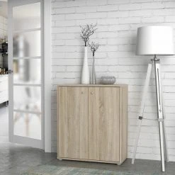 Kommode - Sonoma Eiche - 74 cm breit - zwei Türen -Esszimmer Verkaufsgeschäft 1023010202 05 1600Wx1600H