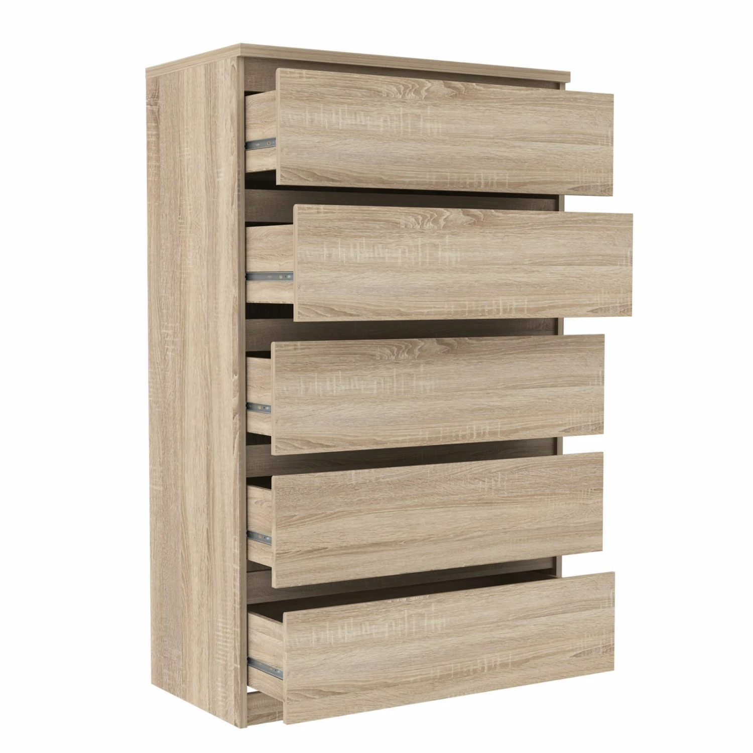 Kommode - Sonoma Eiche - 77 cm 2 Kommode - Sonoma Eiche - 77 cm – Bild 2