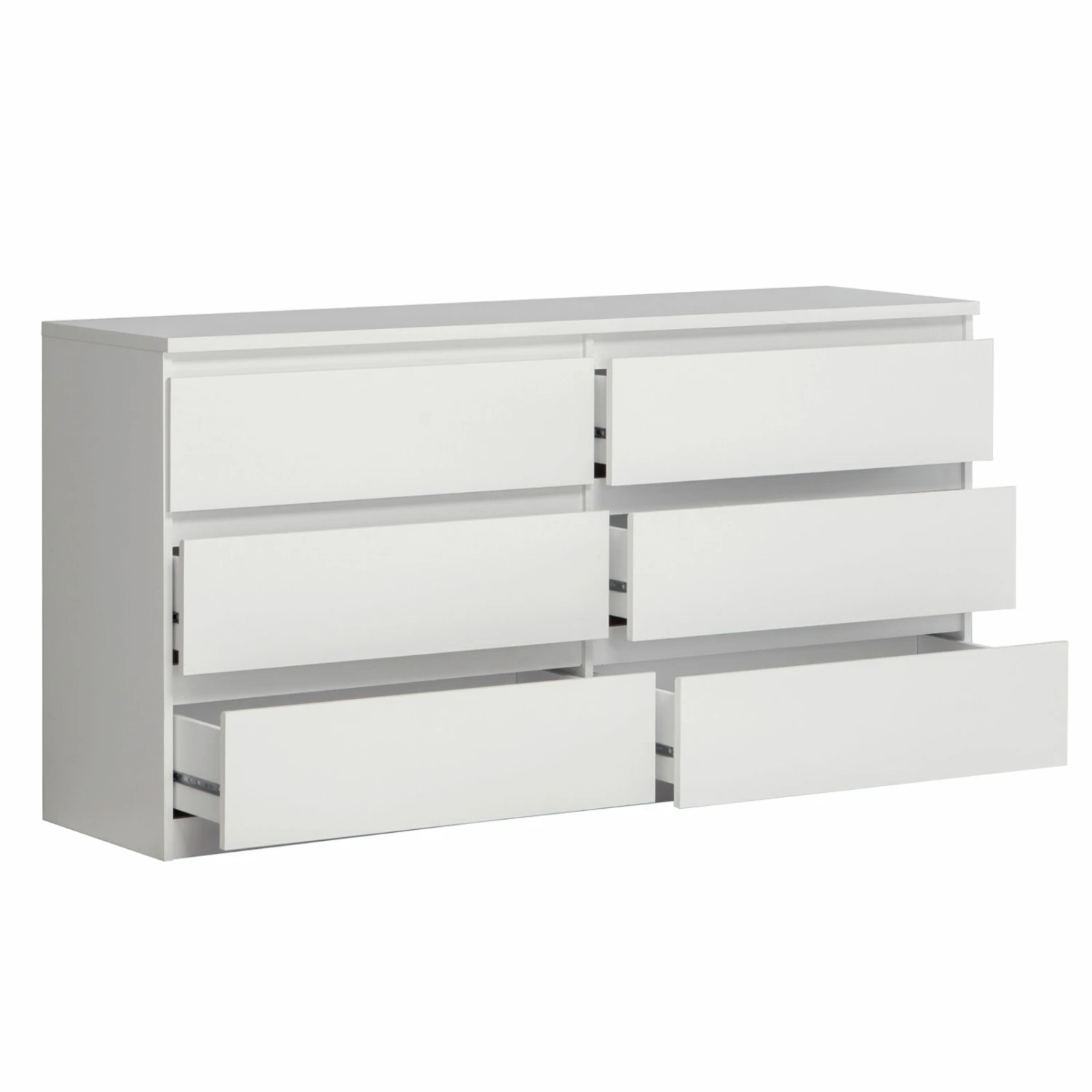 Sideboard - weiß - 154 cm 2 Sideboard - weiß - 154 cm – Bild 2