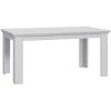Esstisch - Sibiu Lärche Holznachbildung - weiß - ausziehbar