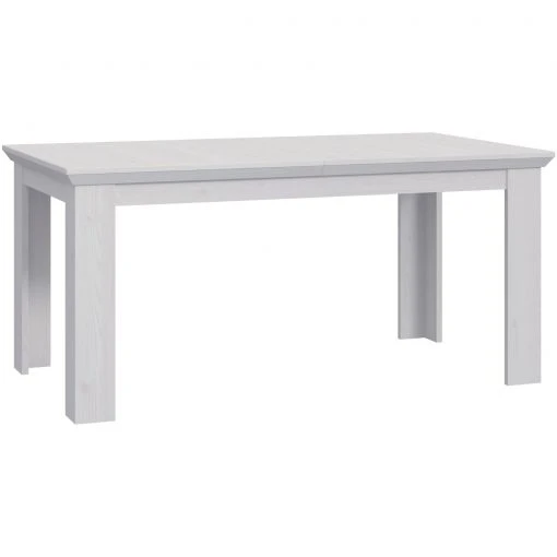 Esstisch - Sibiu Lärche Holznachbildung - weiß - ausziehbar -Esszimmer Verkaufsgeschäft 1023018300 1600Wx1600H