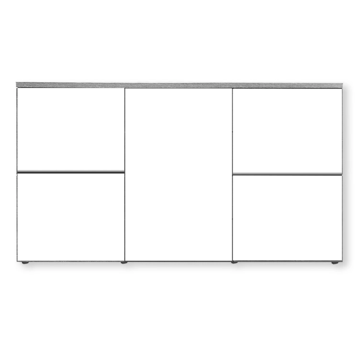 Sideboard - Schlammeiche-Schwarzeiche - 150 cm 2 Sideboard - Schlammeiche-Schwarzeiche - 150 cm – Bild 2