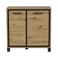 Kommode - Artisan Eiche - 2 Türen - 91 cm -Esszimmer Verkaufsgeschäft 1023021300 03 1600Wx1600H
