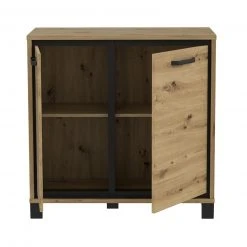 Kommode - Artisan Eiche - 2 Türen - 91 cm -Esszimmer Verkaufsgeschäft 1023021300 04 1600Wx1600H