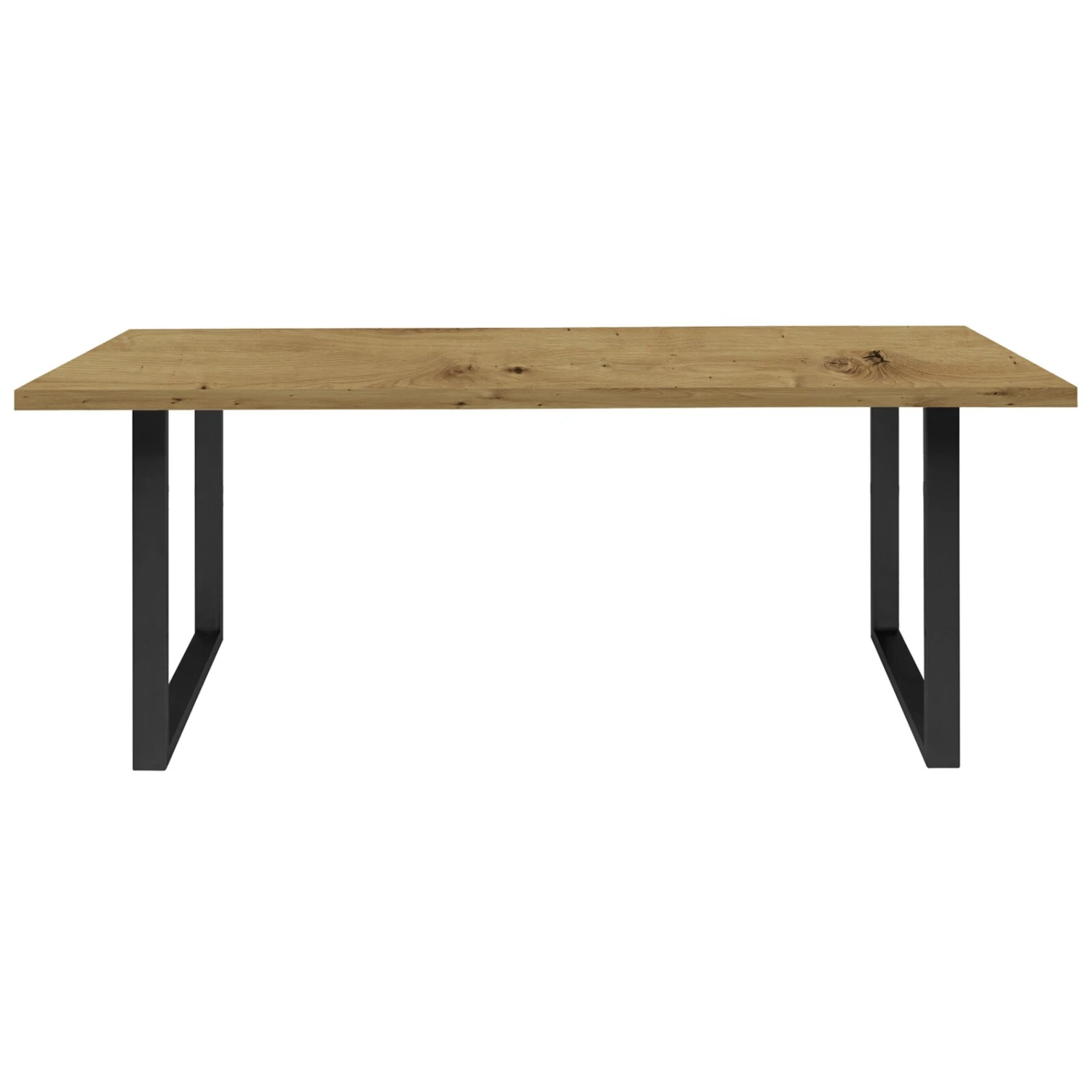 Esstisch - Artisan Eiche - schwarz - 180 cm 2 Esstisch - Artisan Eiche - schwarz - 180 cm – Bild 2