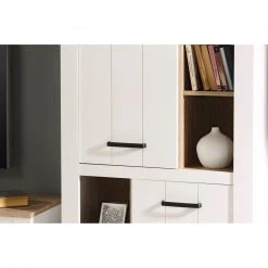 Highboard - weiß-bianco Eiche - 87 cm breit 8 Highboard - weiß-bianco Eiche - 87 cm breit -Esszimmer Verkaufsgeschäft 1023030400 04 1600Wx1600H