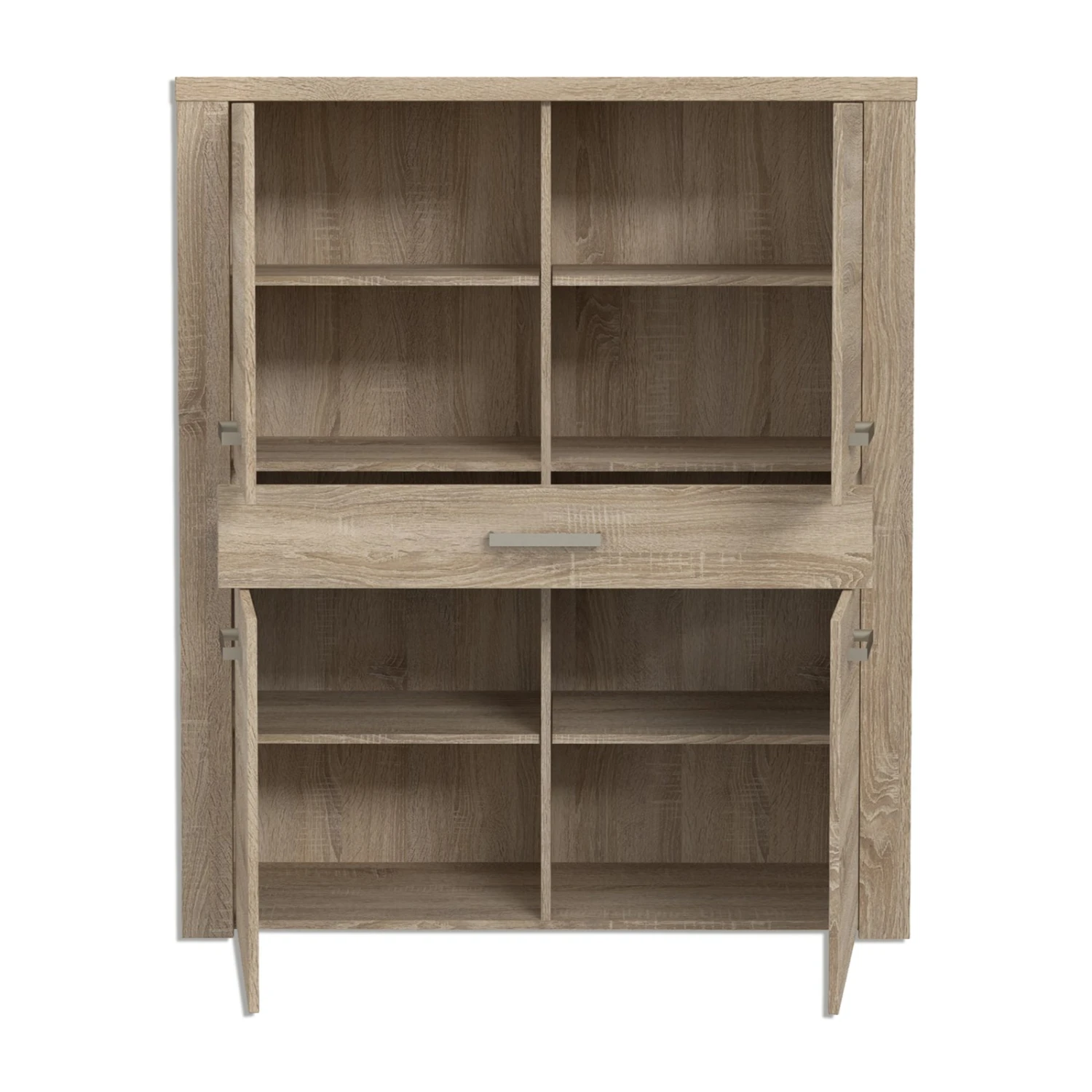Highboard - Sonoma Eiche - 116 cm breit 3 Highboard - Sonoma Eiche - 116 cm breit – Bild 3