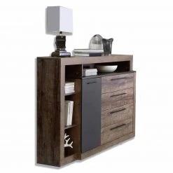 Sideboard - Schlammeiche-Schwarzeiche - 162 cm -Esszimmer Verkaufsgeschäft 1023035100 09 1600Wx1600H