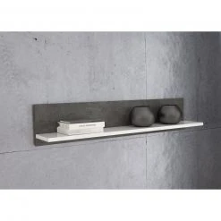 Wandboard - Betonoptik - weiß - 125 cm breit 9 Wandboard - Betonoptik - weiß - 125 cm breit -Esszimmer Verkaufsgeschäft 1023037700 03 1600Wx1600H