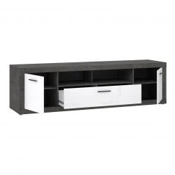 Lowboard - Betonoptik - weiß - 213 cm breit 11 Lowboard - Betonoptik - weiß - 213 cm breit -Esszimmer Verkaufsgeschäft 1023038000 04 1600Wx1600H