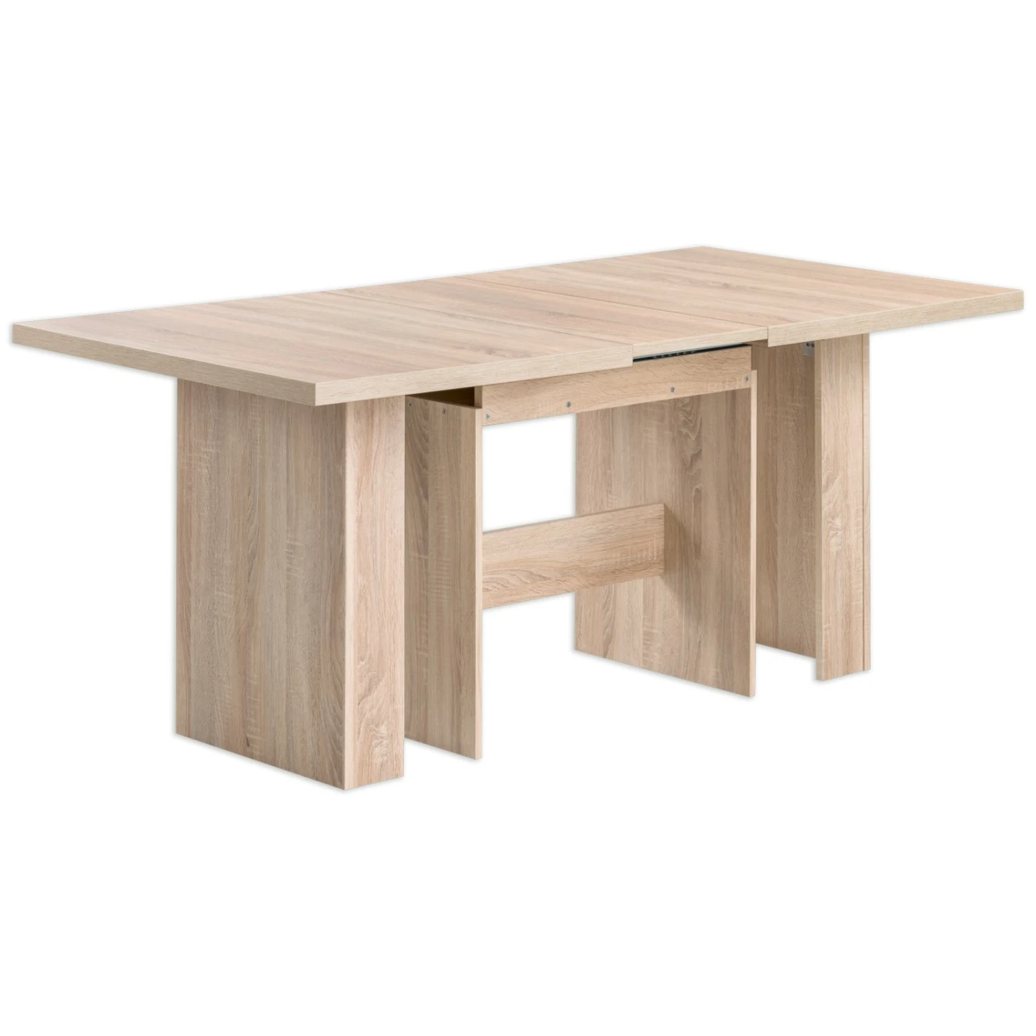 Esstisch - ausziehbar - Sonoma Eiche 2 Esstisch - ausziehbar - Sonoma Eiche – Bild 2