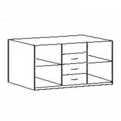 Ella@HOME Sideboard - Sandeiche-weiß Hochglanz 7 Ella@HOME Sideboard - Sandeiche-weiß Hochglanz -Esszimmer Verkaufsgeschäft 1023050200 03 1600Wx1600H