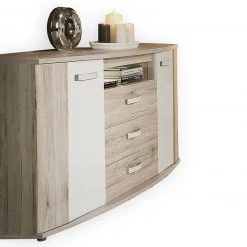 Ella@HOME Sideboard - Sandeiche-weiß Hochglanz 9 Ella@HOME Sideboard - Sandeiche-weiß Hochglanz -Esszimmer Verkaufsgeschäft 1023050200 09 1600Wx1600H