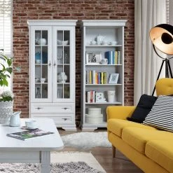 Vitrine - Schneeeiche - 84 cm -Esszimmer Verkaufsgeschäft 1023064400 03 1600Wx1600H