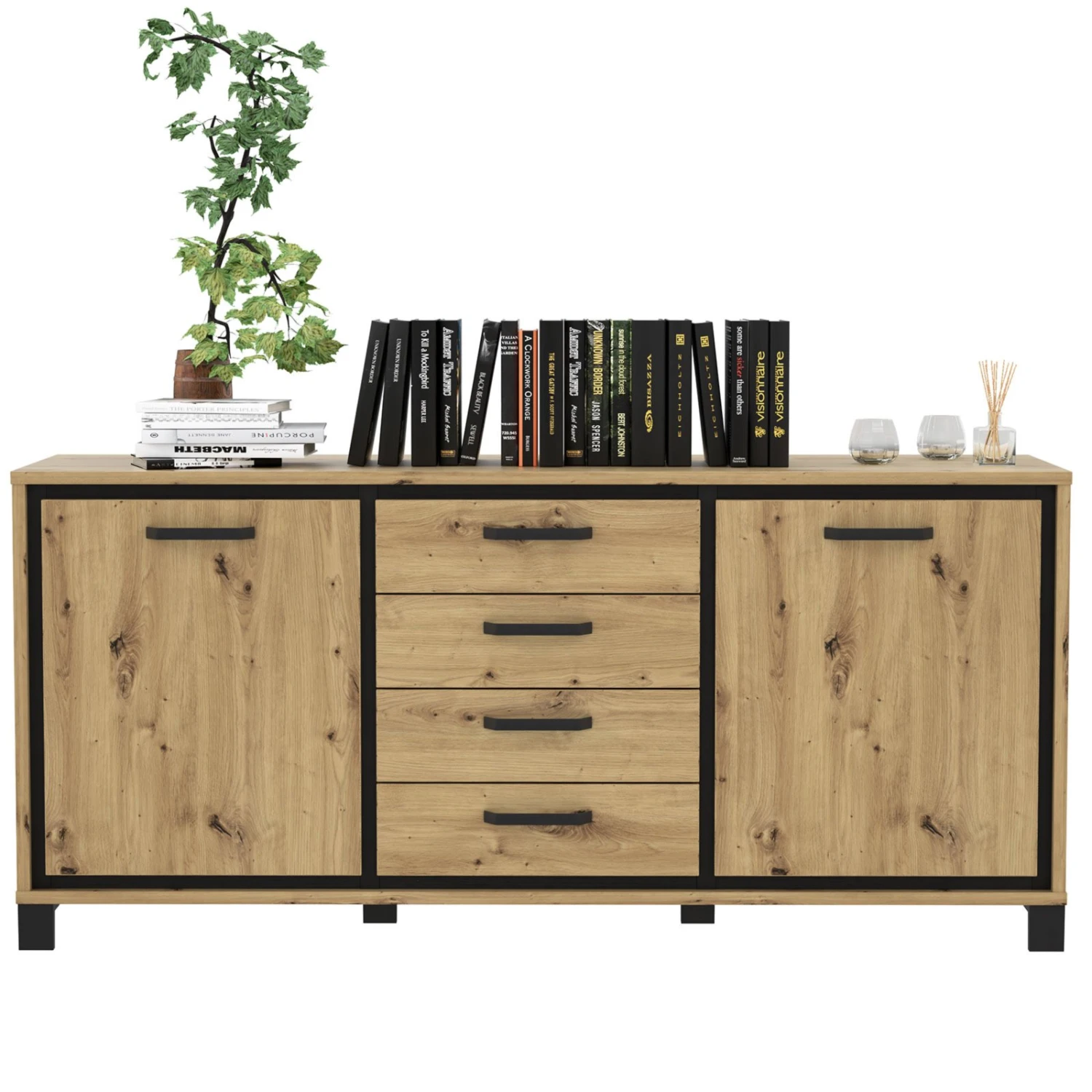 Sideboard - Artisan Eiche - 178 cm 1 Sideboard - Artisan Eiche - 178 cm