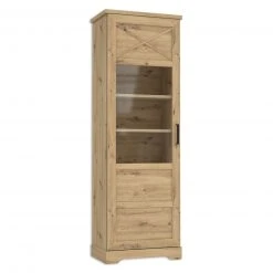 Vitrine - Artisan Eiche - 206 cm -Esszimmer Verkaufsgeschäft 1023068600 04 1600Wx1600H