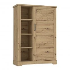 Highboard - Artisan Eiche - 4 offene Fächer -Esszimmer Verkaufsgeschäft 1023069000 04 1600Wx1600H