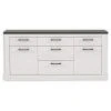 Sideboard - Pinie weiß - Touchwood - 186 cm