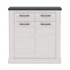 Kommode - Pinie weiß-Touchwood - 101 cm