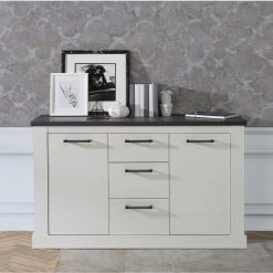 Sideboard - Pinie weiß - Touchwood - 141 cm -Esszimmer Verkaufsgeschäft 1023070500 04 1600Wx1600H