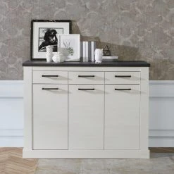 Sideboard - Pinie weiß-Touchwood - 140 cm 8 Sideboard - Pinie weiß-Touchwood - 140 cm -Esszimmer Verkaufsgeschäft 1023070600 04 1600Wx1600H