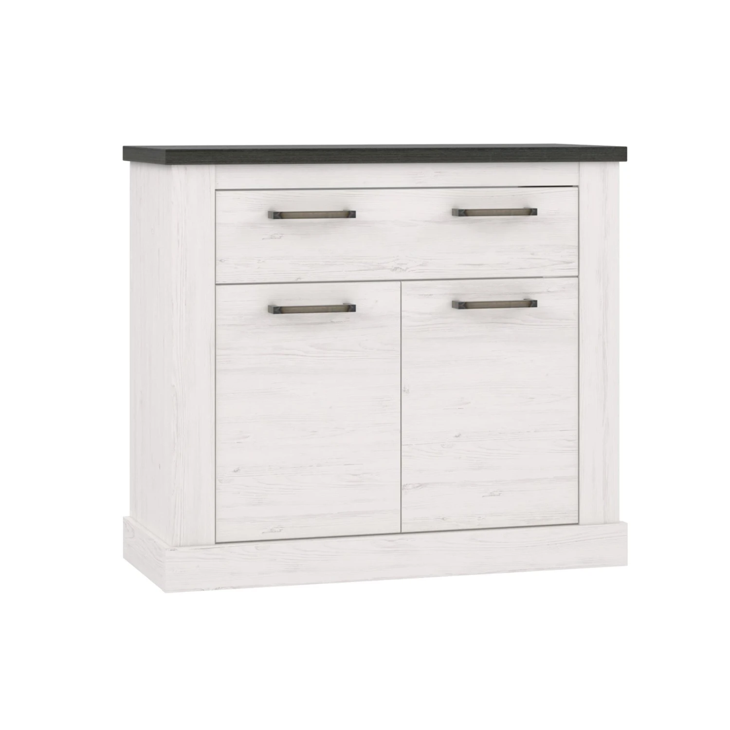 Kommode - Pinie weiß - Touchwood - 102 cm 2 Kommode - Pinie weiß - Touchwood - 102 cm – Bild 2