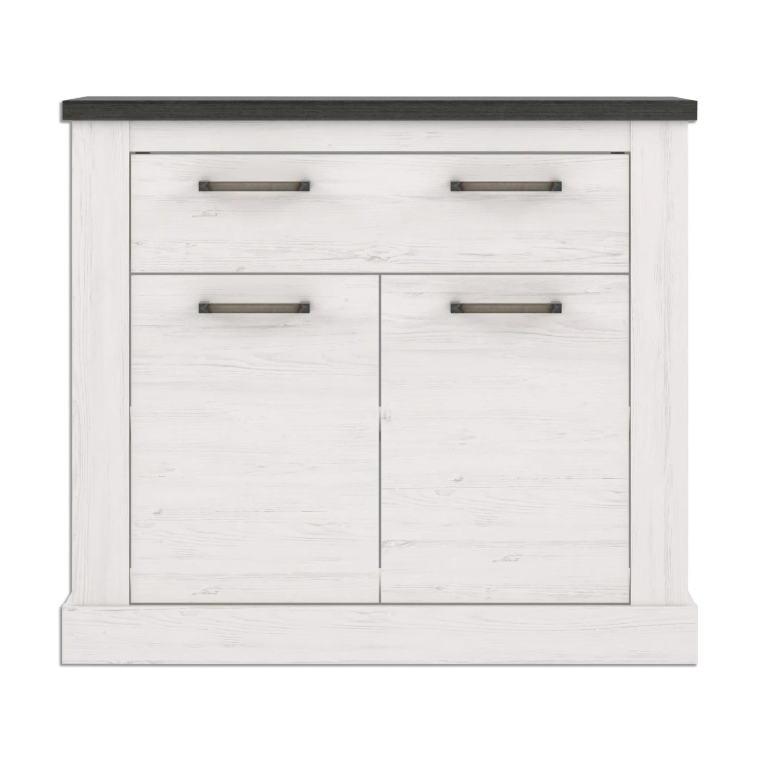 Kommode - Pinie weiß - Touchwood - 102 cm 1 Kommode - Pinie weiß - Touchwood - 102 cm