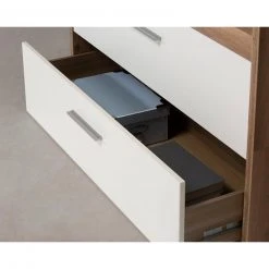 Kommode - Stabeiche - weiß - 100 cm breit 6 Kommode - Stabeiche - weiß - 100 cm breit -Esszimmer Verkaufsgeschäft 1023072100 03 1600Wx1600H