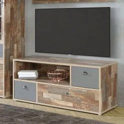 TV-Lowboard - Maringo Pinie - grau matt - 142 cm 9 TV-Lowboard - Maringo Pinie - grau matt - 142 cm -Esszimmer Verkaufsgeschäft 1023074000 04 1600Wx1600H