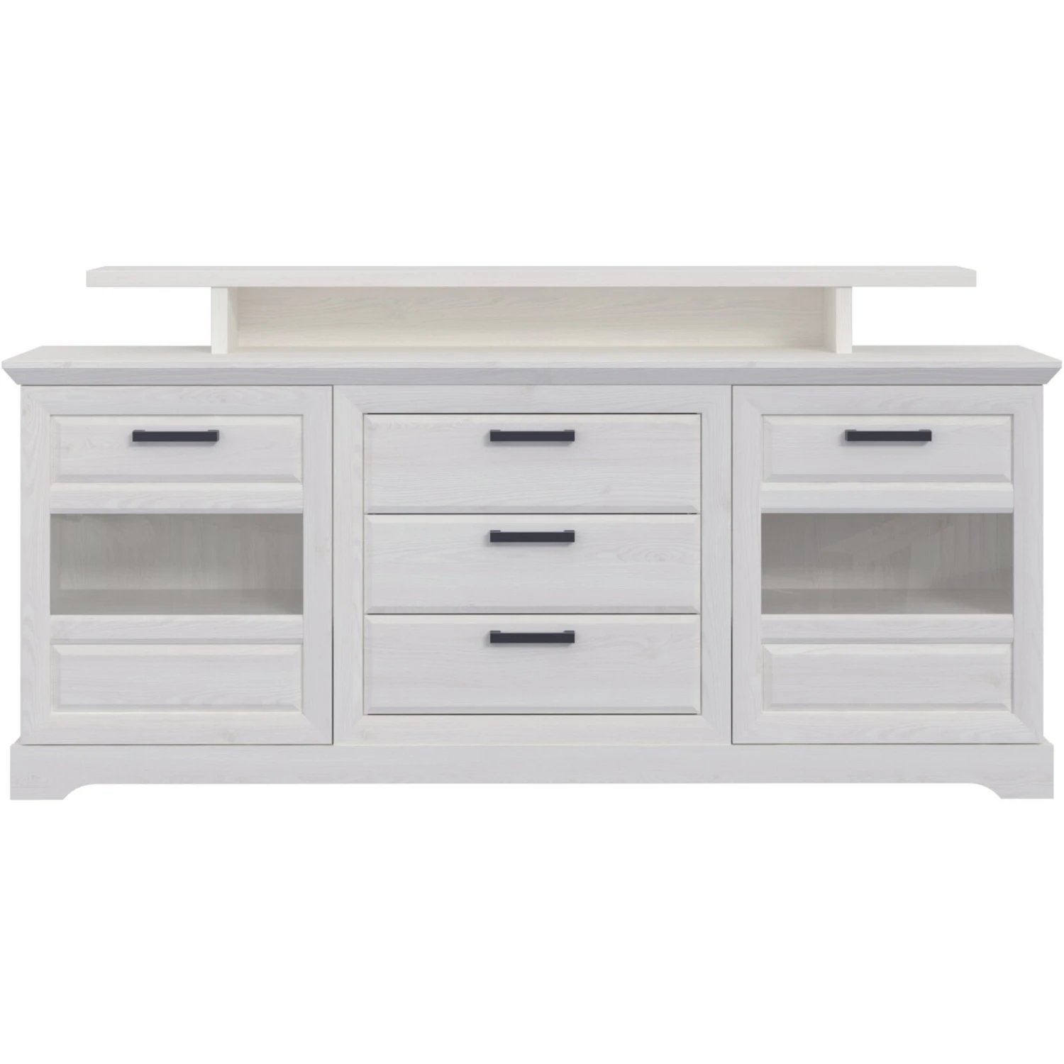 Sideboard - Sibiu Lärche weiß - 3 Schubkästen - 201,5 cm breit 2 Sideboard - Sibiu Lärche weiß - 3 Schubkästen - 201,5 cm breit – Bild 2