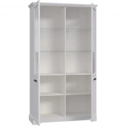 Vitrine - Sibiu Lärche - weiß - 204,4 cm hoch -Esszimmer Verkaufsgeschäft 1023078000 03 1600Wx1600H