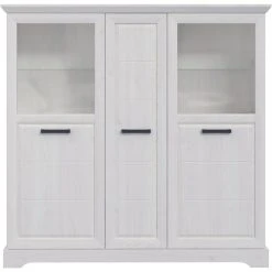 Highboard - Sibiu Lärche weiß - 146,7 cm hoch -Esszimmer Verkaufsgeschäft 1023078200 02 1600Wx1600H