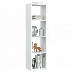 Standregal - weiß - 141,8 cm hoch -Esszimmer Verkaufsgeschäft 1023078300 03 1600Wx1600H