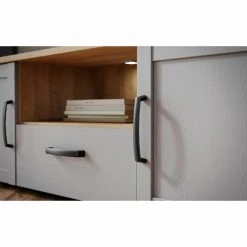 Lowboard - Eiche grau - Riviera Eiche - 166 cm breit -Esszimmer Verkaufsgeschäft 1023083500 06 1600Wx1600H