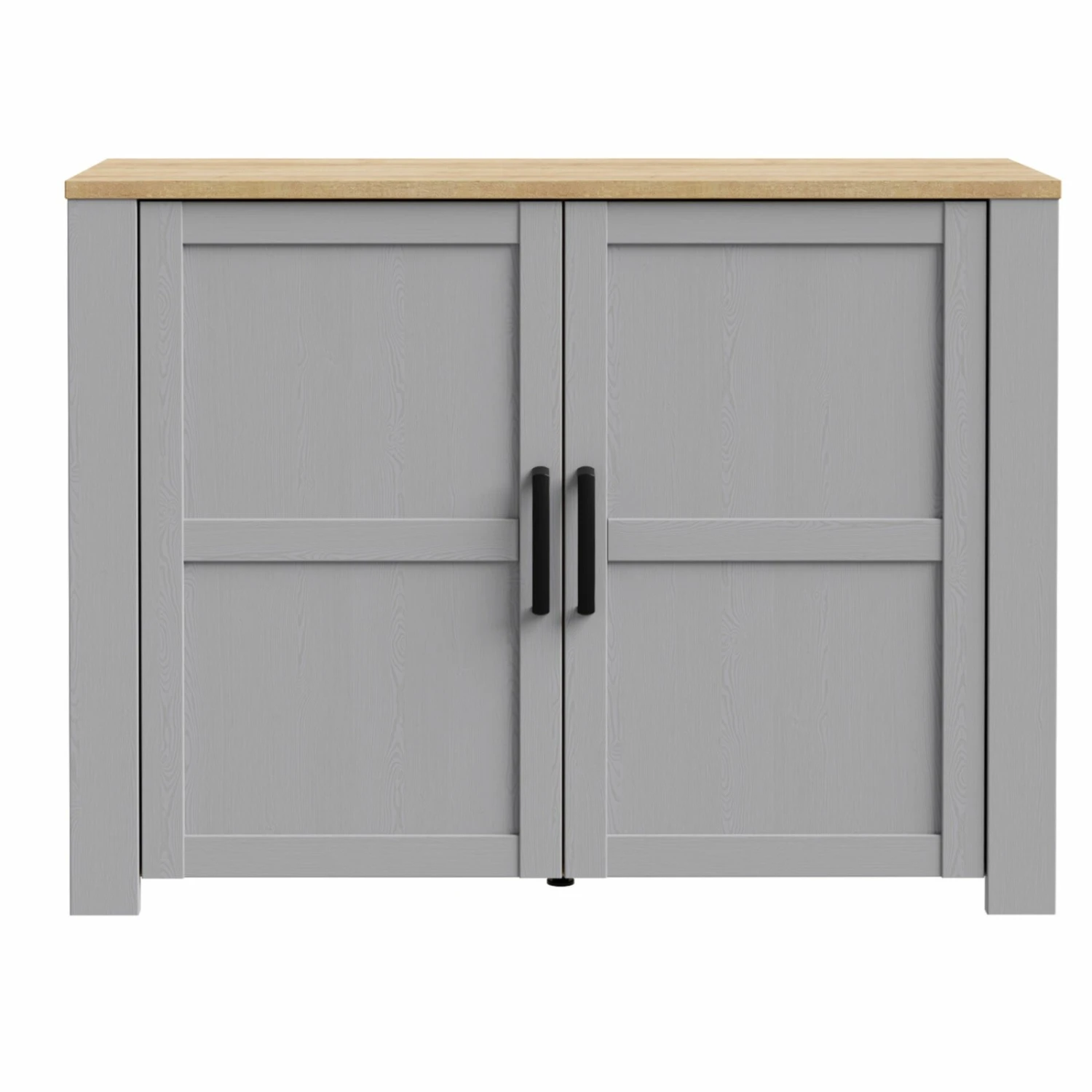 Kommode - Eiche grau - Riviera Eiche - 116 cm breit 2 Kommode - Eiche grau - Riviera Eiche - 116 cm breit – Bild 2