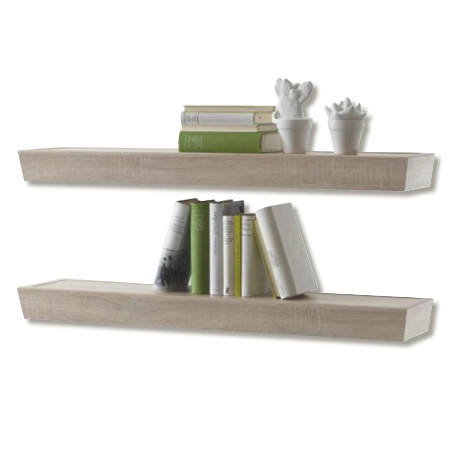 2er-Set Wandboard FERNANDO - Sonoma Eiche - 100 cm 1 2er-Set Wandboard FERNANDO - Sonoma Eiche - 100 cm