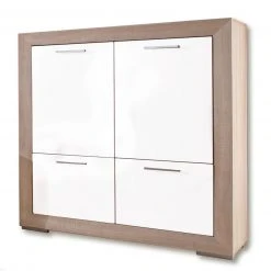 Kommode - Sonoma Eiche-weiß - 105 cm