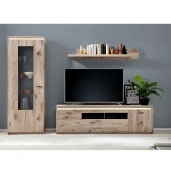 TV-Lowboard - Viking Oak - LED-Beleuchtung - 196 cm -Esszimmer Verkaufsgeschäft 1189006900 10 1600Wx1600H