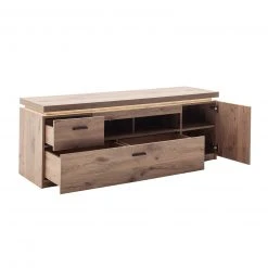 TV-Lowboard - Viking Oak - LED-Beleuchtung - 156 cm 8 TV-Lowboard - Viking Oak - LED-Beleuchtung - 156 cm -Esszimmer Verkaufsgeschäft 1189007000 03 1600Wx1600H