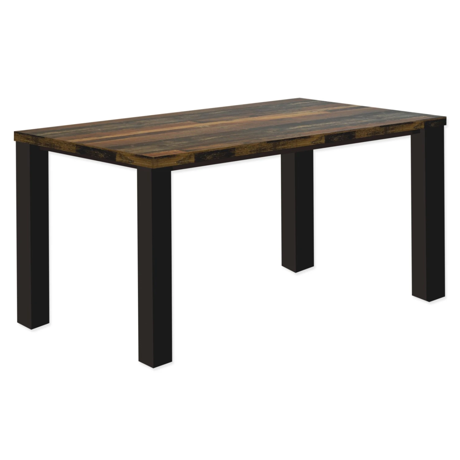 Esstisch - Eiche-Schwarzstahl - 160x90 cm 1 Esstisch - Eiche-Schwarzstahl - 160x90 cm