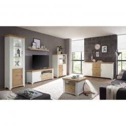 Highboardvitrine - Anderson Pine - Artisan Eiche -Esszimmer Verkaufsgeschäft 1205005400 04 1600Wx1600H