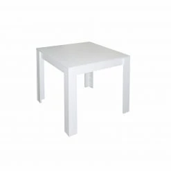 Esstisch - weiß - 80x80 cm