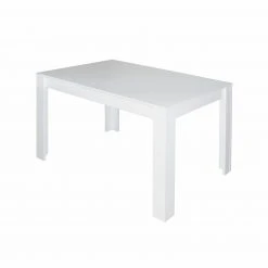 Esstisch - weiß - 120x80 cm