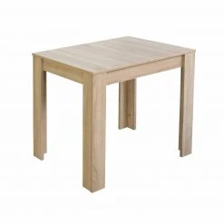 Esstisch - Eiche sägerau - ausziehbar bis 120 cm