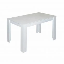 Esstisch - weiß - ausziehbar bis 150 cm