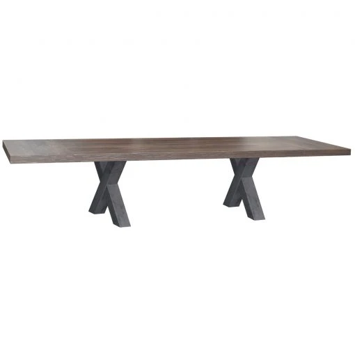 Esstisch - Zinneiche dunkel - graphit - 210x100 cm -Esszimmer Verkaufsgeschäft 1205006700 1600Wx1600H